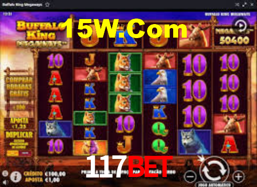 Interface do App 117bet